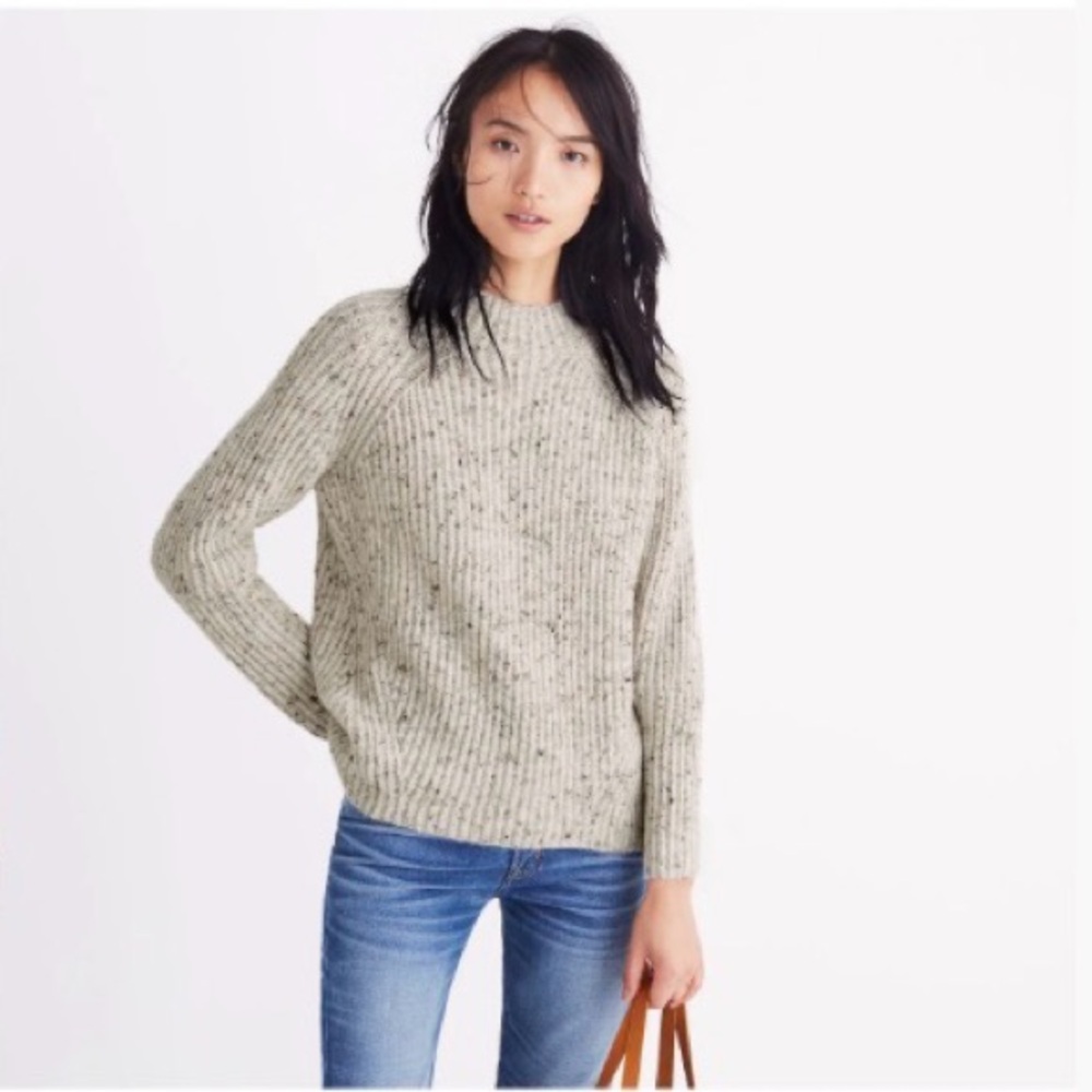 Madewell Donegal Northfield Mockneck Sweater